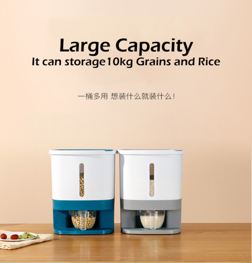 10kG Rice Bucket Dispenser Box